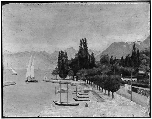 Lake of Geneva (Lac Leman), , Henri Rousseau
