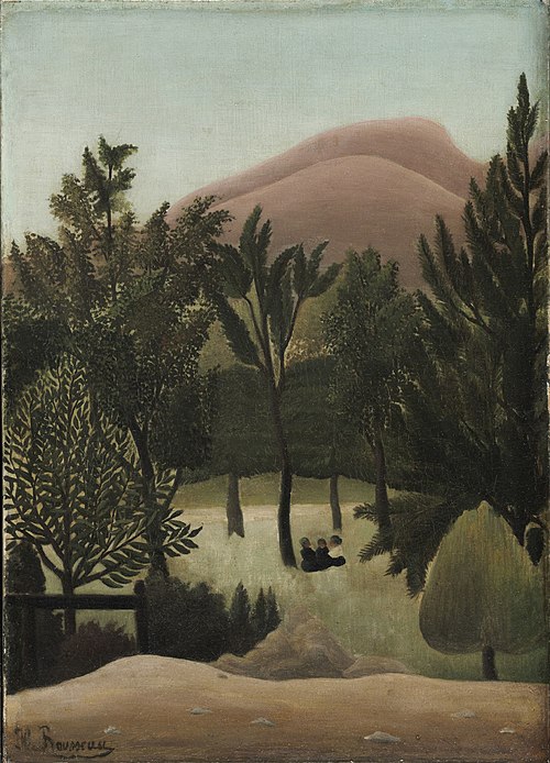 Landscape, 1909, Henri Rousseau
