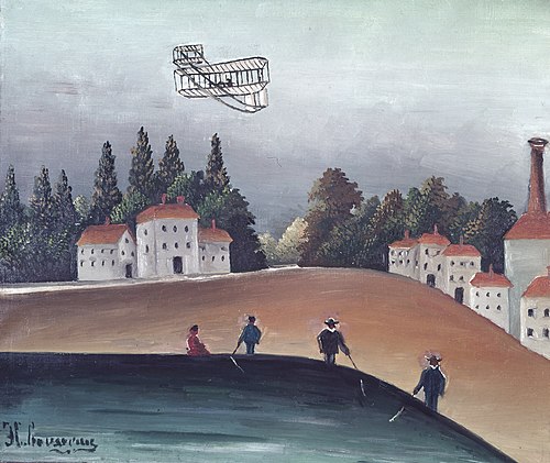 Les Pêcheurs à la ligne, 1908, Henri Rousseau