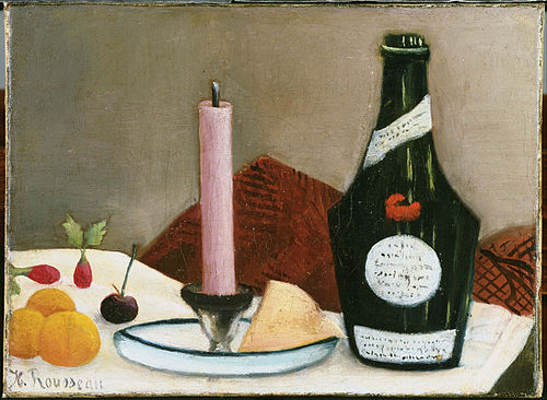 The Pink Candle, 1908, Henri Rousseau