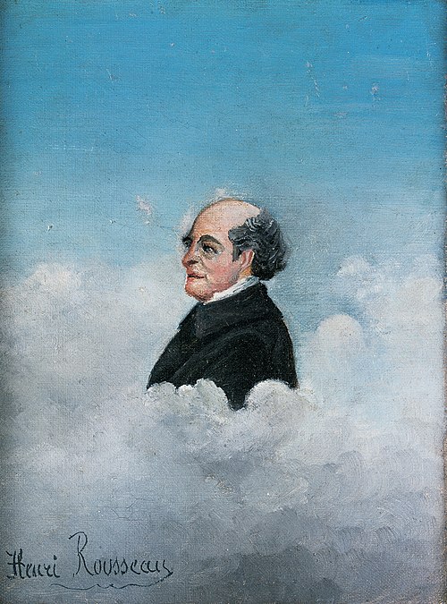 Portrait of the father of the artist, 1905, Henri Rousseau