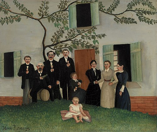 The Family, 1890, Henri Rousseau
