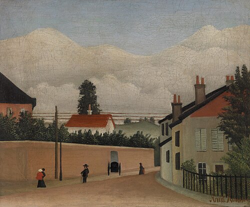 Outskirts of Paris (Environs de Paris), 1895, Henri Rousseau