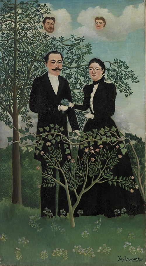 The Past and the Present,, 1899, Henri Rousseau
