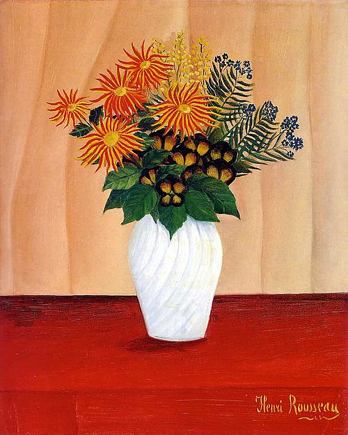 Bouquet of Flowers, 1910, Henri Rousseau