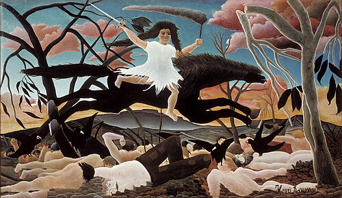 La Guerre, 1894, Henri Rousseau