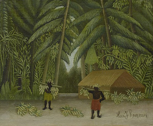 Banana Harvest, 1910, Henri Rousseau