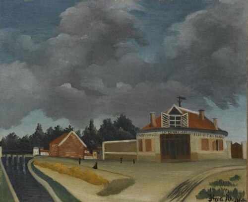 La Fabrique de chaises, 1897, Henri Rousseau