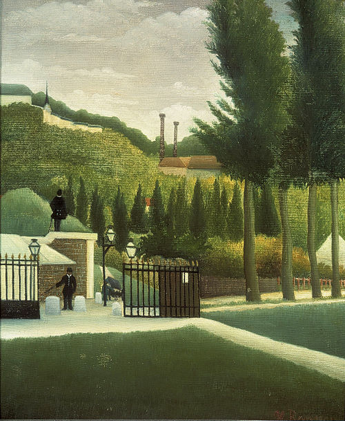 Toll Gate, 1890, Henri Rousseau