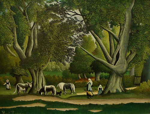 Vue de Bretagne, 1906, Henri Rousseau