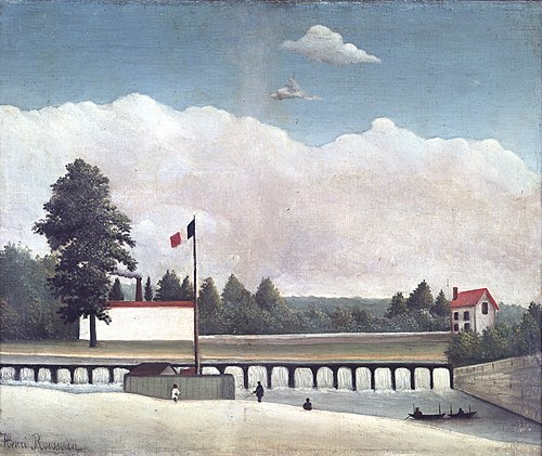 Le Barrage, , Henri Rousseau