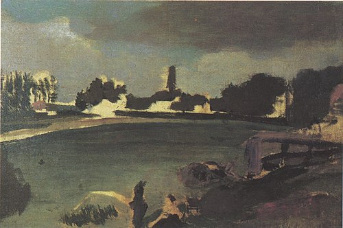 Study for Family Fishing, 1895, Henri Rousseau