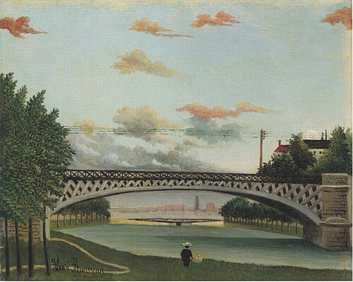 Charenton-le-Pont, 1907, Henri Rousseau