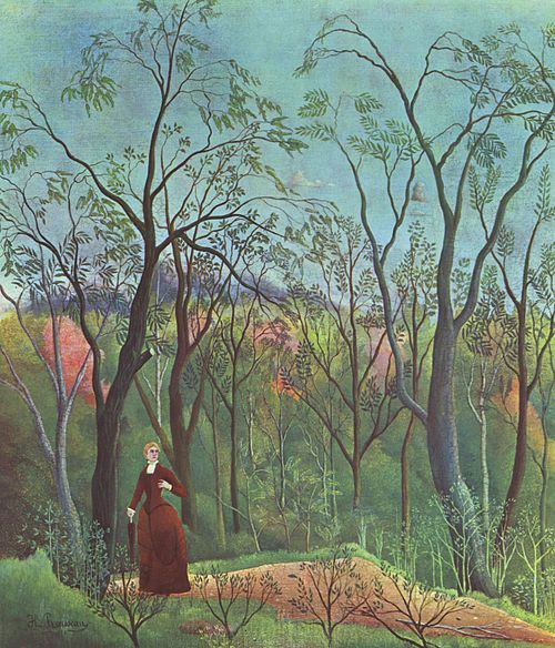 Walk in the Wood, 1886, Henri Rousseau