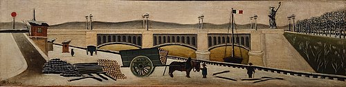 Le Pont de Grenelle, 1892, Henri Rousseau