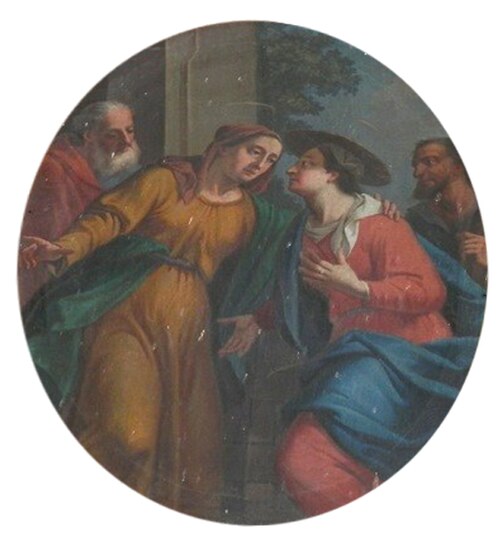 Marijino obiskanje., 1739, Valentin Metzinger