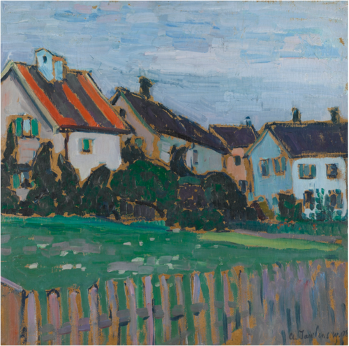 HOUSES WITH FRONT GARDENS, , Alexej von Jawlensky