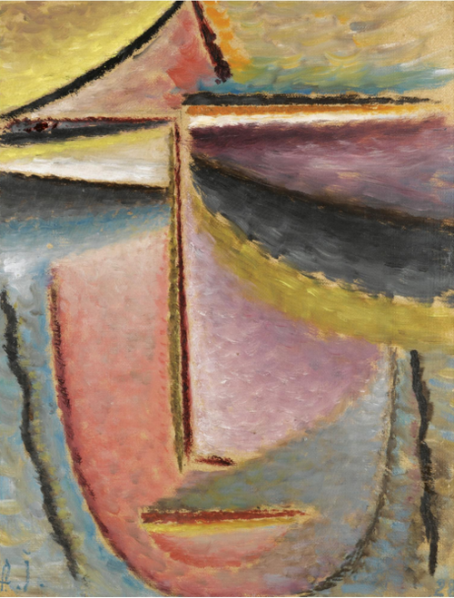 Abstract head, 1928, Alexej von Jawlensky