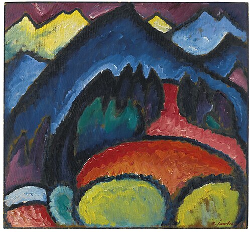 , 1912, Alexej von Jawlensky