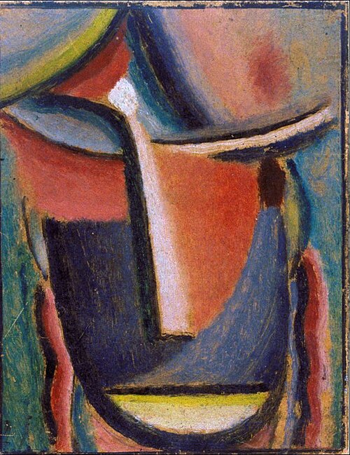 Small head III, 1922, Alexej von Jawlensky