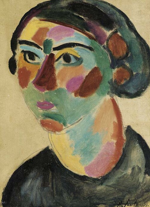 Julia, 1916, Alexej von Jawlensky