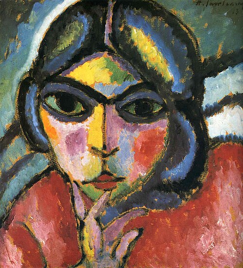 Meditative Woman, 1913, Alexej von Jawlensky