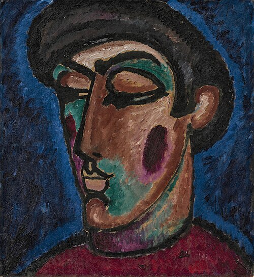 Renaissancekopf, 1913, Alexej von Jawlensky