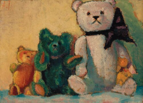 Die Bärenfamilie, 1926, Alexej von Jawlensky