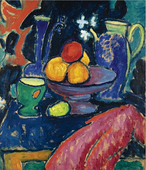 Still-life with jug, 1913, Alexej von Jawlensky