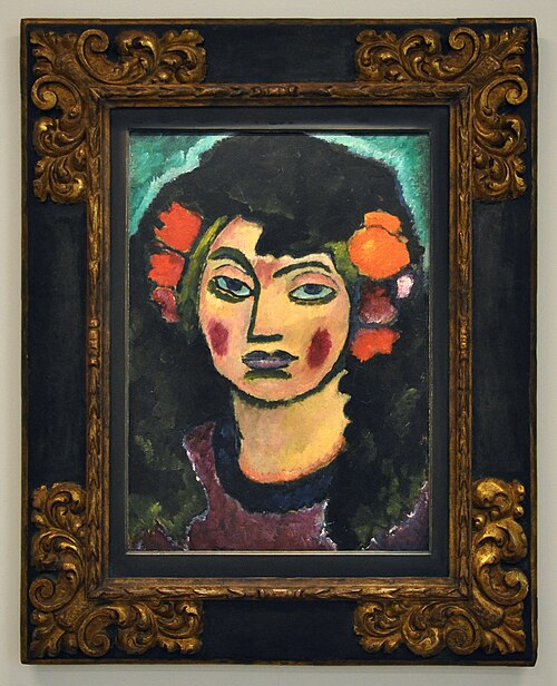 Spanish Girl, 1912, Alexej von Jawlensky