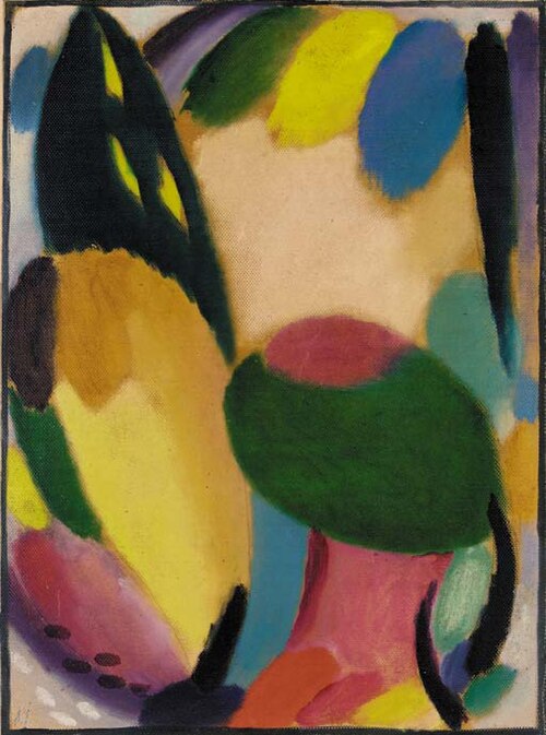 Variation Herbst, 1917, Alexej von Jawlensky