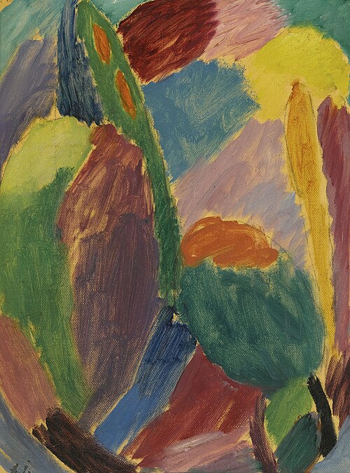 Variation, 1921, Alexej von Jawlensky
