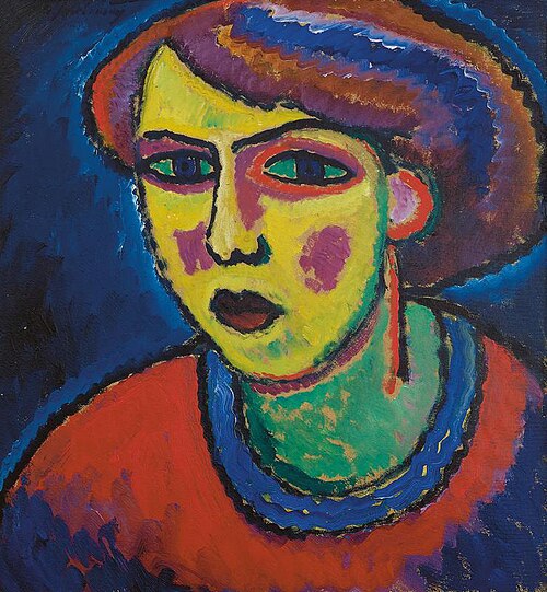 Blonde Woman, 1911, Alexej von Jawlensky