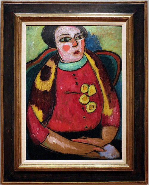 Seating Woman, 1911, Alexej von Jawlensky