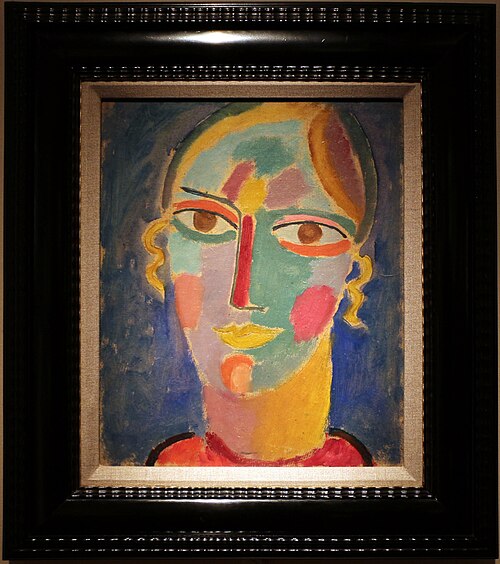 Mystic Face, 1917, Alexej von Jawlensky