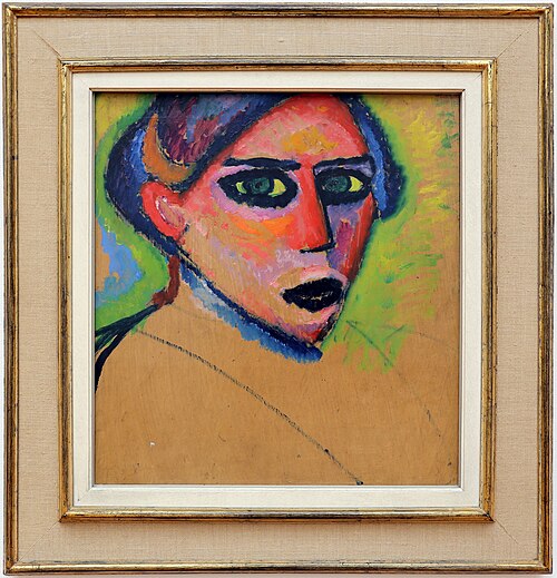 Face of a Woman, 1911, Alexej von Jawlensky