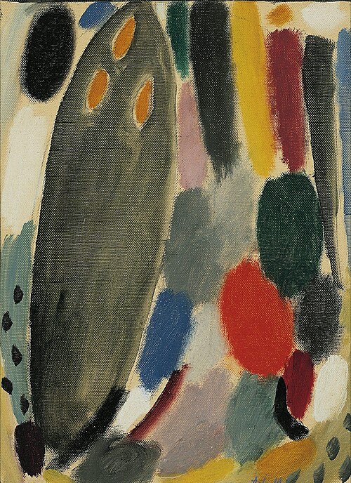 Variation: Mourning, 1918, Alexej von Jawlensky