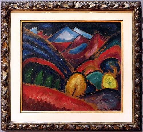 Murnau, 1910, Alexej von Jawlensky