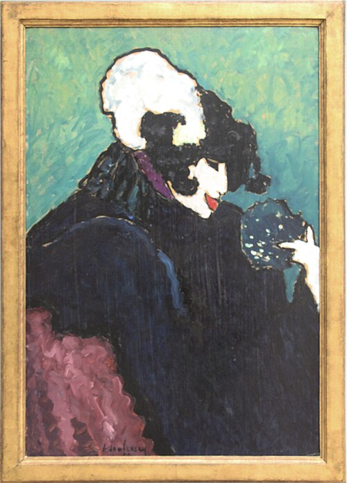 The White Feather, 1909, Alexej von Jawlensky