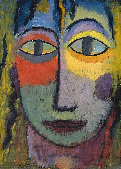 La Méduse, 1923, Alexej von Jawlensky