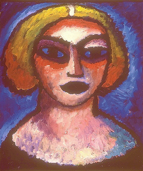 Tête de femme, 1912, Alexej von Jawlensky