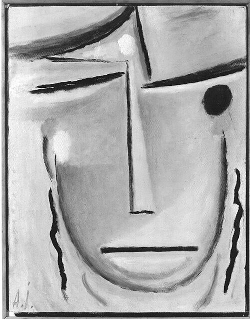 Abstract Head, 1923, Alexej von Jawlensky