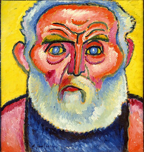 La jardinier, 1912, Alexej von Jawlensky
