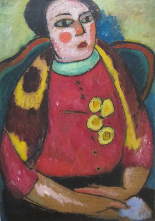 Seated Woman, 1911, Alexej von Jawlensky