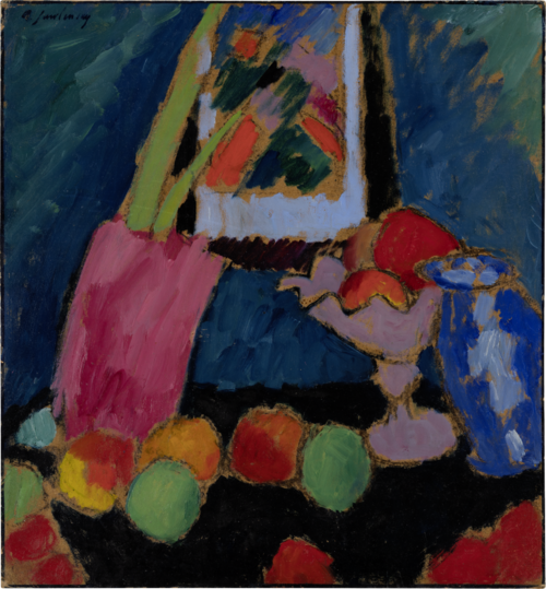 Still Life with a Purple Bowl, 1912, Alexej von Jawlensky