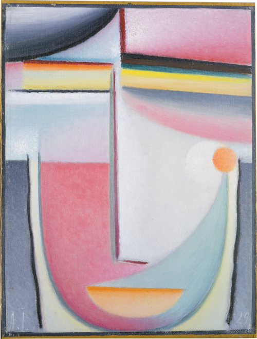 Abstract Head: Symphony in Pink, 1929, Alexej von Jawlensky