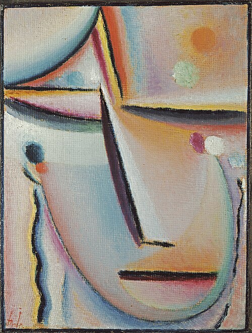 Meditation, the prayer, 1922, Alexej von Jawlensky