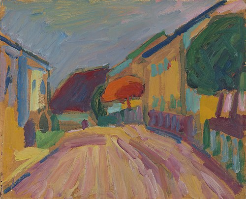 Skizze aus Murnau, 1908, Alexej von Jawlensky