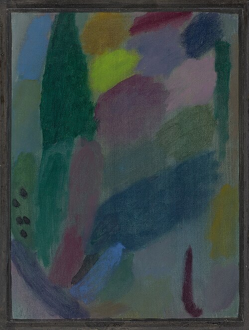 Nacht in St. Prex, 1916, Alexej von Jawlensky