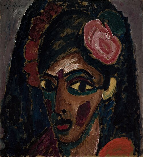 Egyptian Girl, 1913, Alexej von Jawlensky